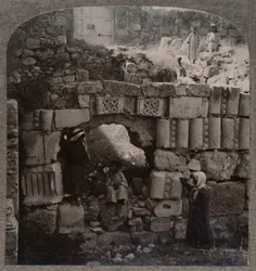 Ruinerna av Lasarus hus, c1900