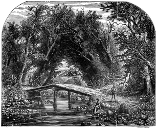 Lantligt liv i västra Kanada, 1800-talet