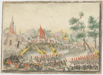 Rysk armé erövrade fästningen Izmail 1790, 1829
