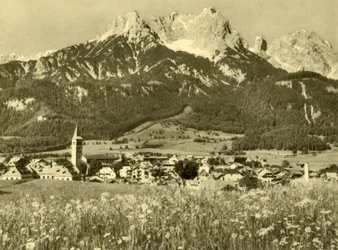 Saalfelden am Steinernen Meer, Österrike, c1935.