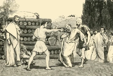Sacrifice of Scaevola, 1890.