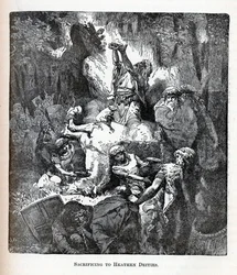 Offer till hedniska gudar, 1882