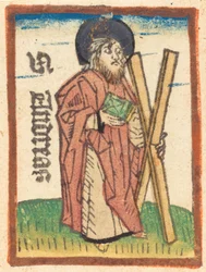 Sankt Andreas, ca. 1480.