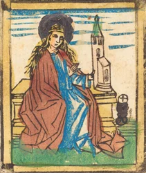 Saint Barbara, 14601470.