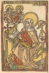 Sankta Birgitta, ca. 14801500.