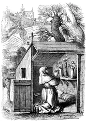 Saint Colette 1381-1447, c1500-talet 1849