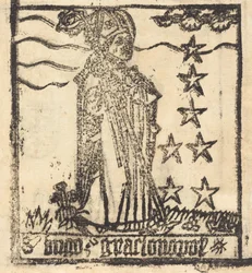 Sankt Hugo av Grenoble, troligen 14601480.