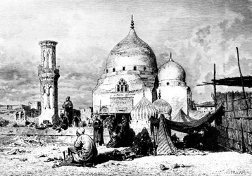 Saint Ibrahim-moskén, Dessouk, Egypten, 1880