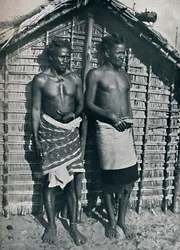 Sakalava-typer från Menabe, västra Madagaskar, 1912