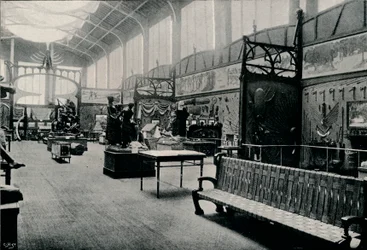 Salle DEthnographie på Brysselutställningen, 1897