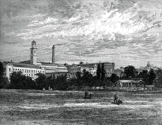 Saltaire verk, c1880