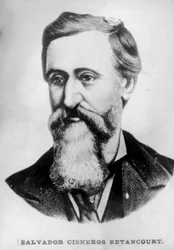 Salvador Cisneros Betancourt, markis av Santa Lucia 1828 - 1914, kubansk politiker, c1910