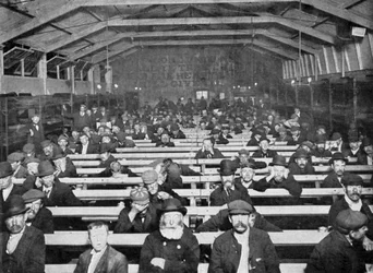 Frälsningsarméns skyddsrum, Blackfriars, London, tidigt 1900-tal