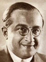 Sam Eckman Jr, chef för MGM-organisationen i Storbritannien, 1933