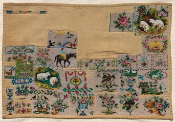 Sampler, 1800-tal.