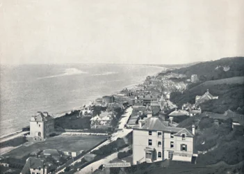 Sandgate - Utsikt från höjderna, 1895
