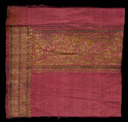 Sari-fragment, 1800-tal.
