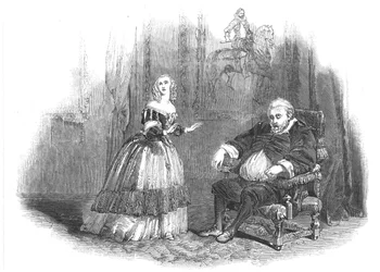 Scen från Il Masnadieri The Brigands, 1847