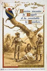 Scen från Bertrand du Guesclins liv, 1800-talet