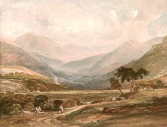 Scen i Glen Lochy, c1900.