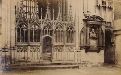 Scene of Martyrdom, Canterbury Cathedral, 1929.