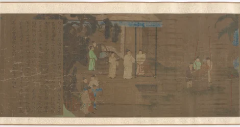 Scener från berömda mäns liv del 2, Mingdynastin, 1500-1600-talet.