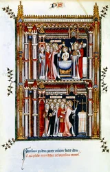 Scener ur livet av St Denis, Frankrikes skyddshelgon, 300-talet 1300-talet
