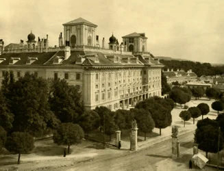 Esterházy-palatset, Eisenstadt, Burgenland, Österrike, c1935.