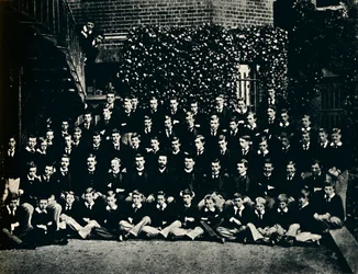 School House, Harrow, 1887, 1945.