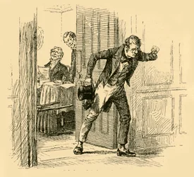 Schubert flydde från rummet 1907.