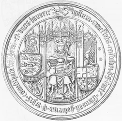 Sigill med porträtt av Christopher av Bayern