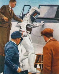 Förseglad flygdräkt, 1938