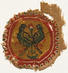 Segment från en tunika, 600-700-tal.