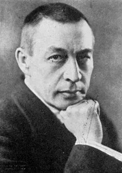 Sergei Rachmaninoff 1873-1943, rysk-amerikansk kompositör, pianist och dirigent