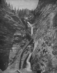 Seven Falls, Cheyenne Canon, Colorado, c1897.