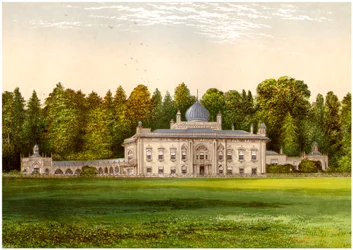 Sezincote, Gloucestershire, hem för Baronet Rushout, c1880