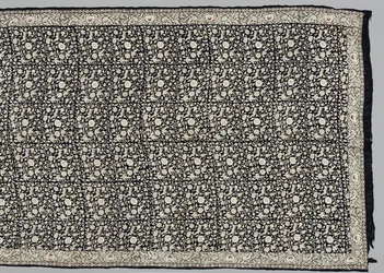 Sjal, 1800-tal.