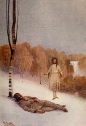 Hon sjöng en konstig, söt sång, 1914.