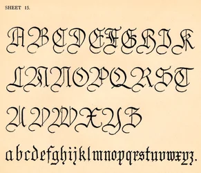 Blad 15, från en portfölj av alfabet, 1929