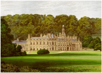 Shelton Abbey, County Wicklow, Irland, hem för Earl of Wicklow, c1880