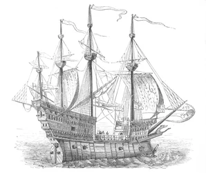 Henrik VIII:s skepp, c1880