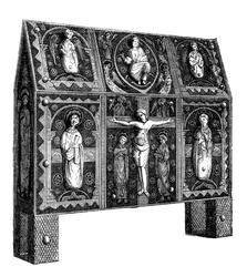 Helgedom, 1100-talet, 1870