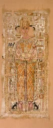 Hölje av Nespawtytawy, inskrivet i hieroglyfer, 2:a århundradet