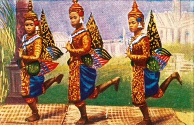 Siamesiska dansare, c1928.