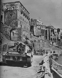 Sicilian Mountain Stronghold stormades, 1943