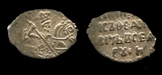 Tsar Boris Godunovs silverkopek, 1599