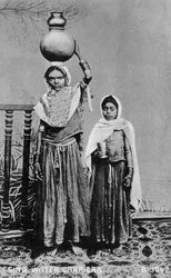 Sindh vattenbärare, Indien, 1917