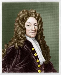 Sir Christopher Wren, engelsk arkitekt, c1680