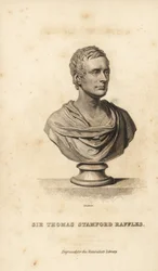 Sir Thomas Stamford Raffles, brittisk statsman, författare och naturforskare