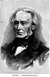 Sir William George Armstrong, brittisk uppfinnare och industriman, ca 1880